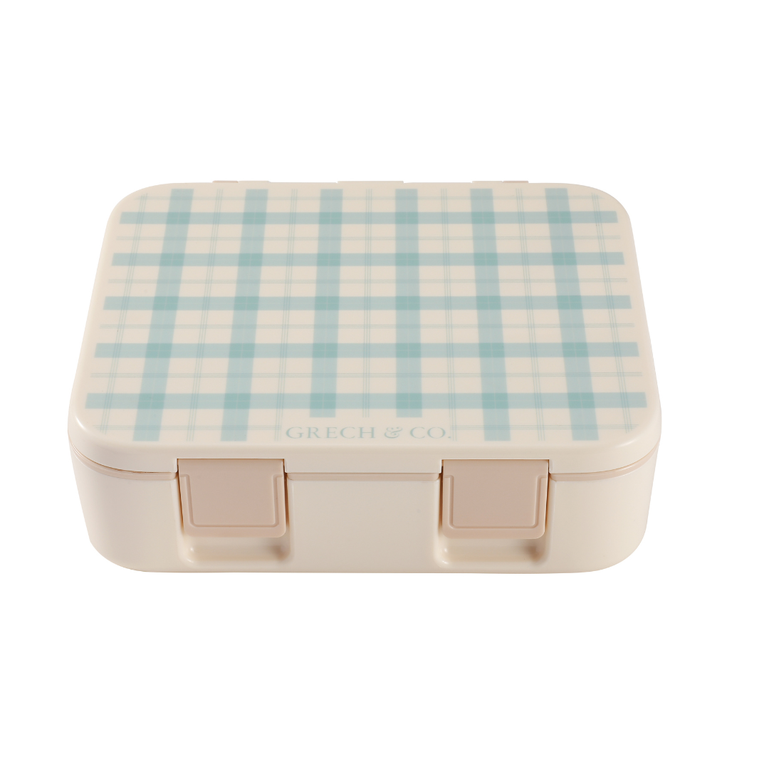 3 Compartment Leakproof Lunchbox | Fern Plaid