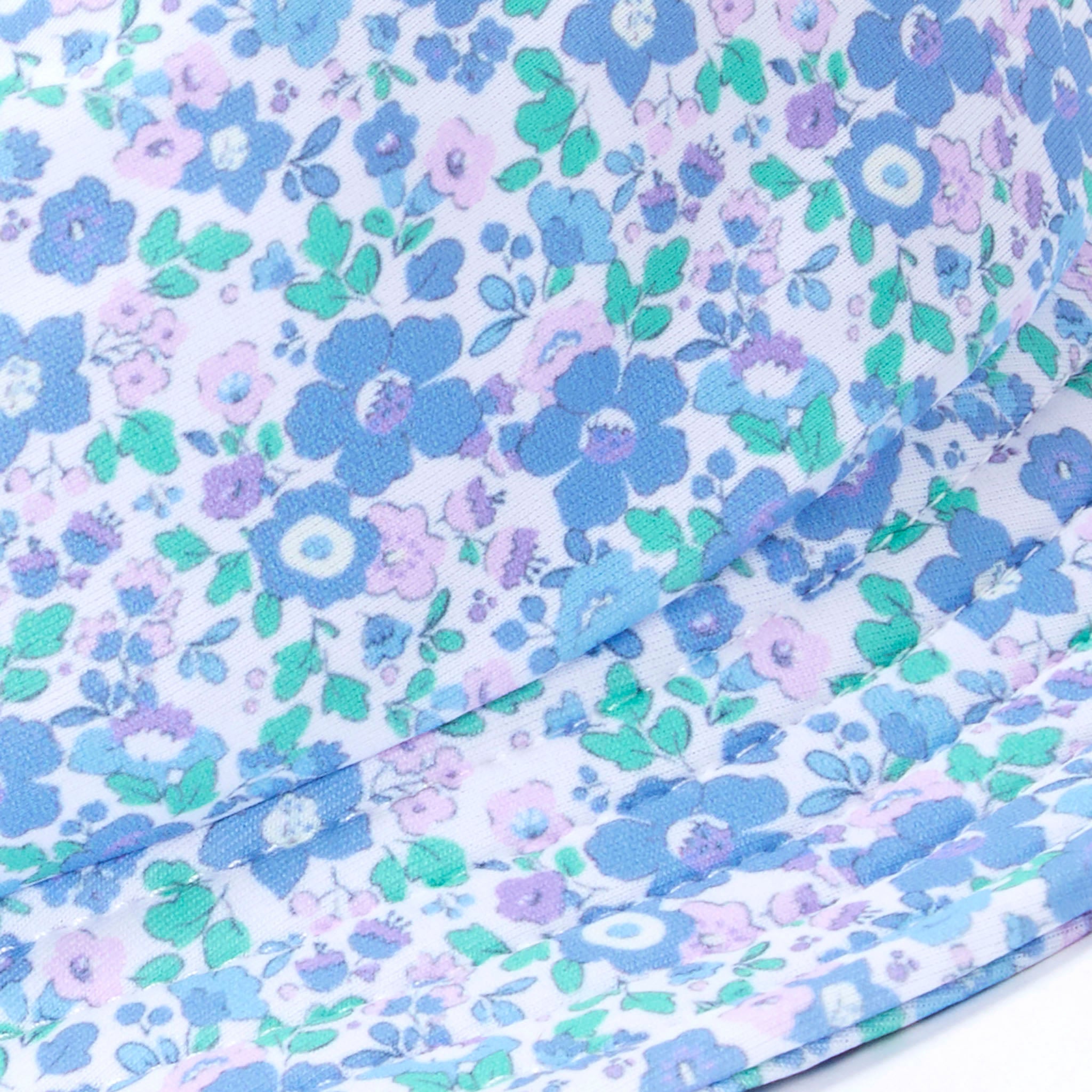 Primrose Hat - Blue Floral