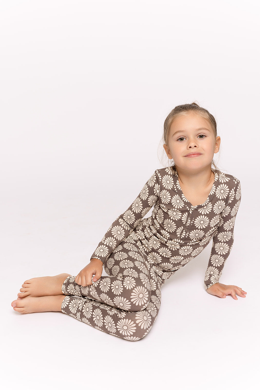 Bamboo Two Piece Pajamas | Retro Floral