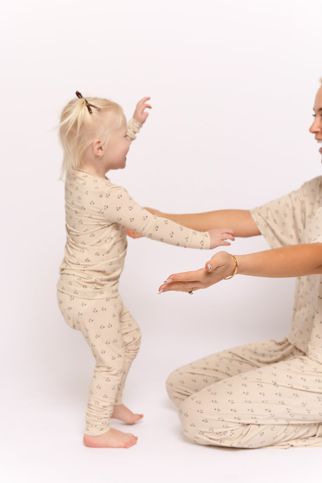 Bamboo Two Piece Pajamas | Flora