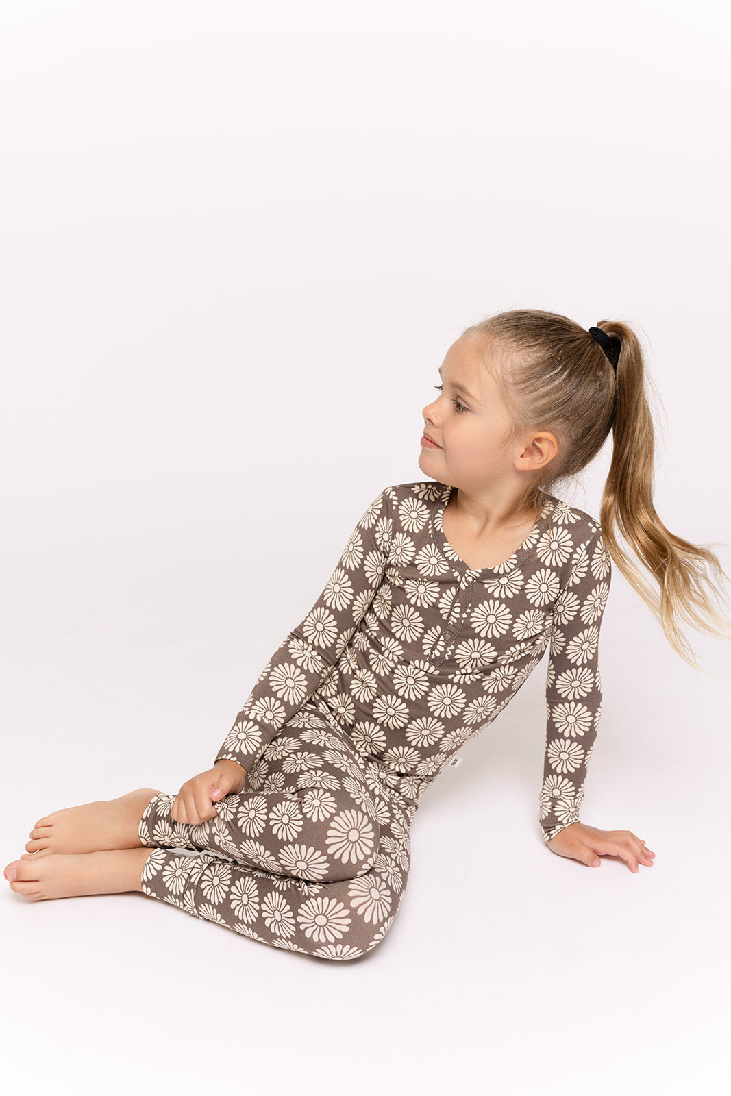 Bamboo Two Piece Pajamas | Retro Floral