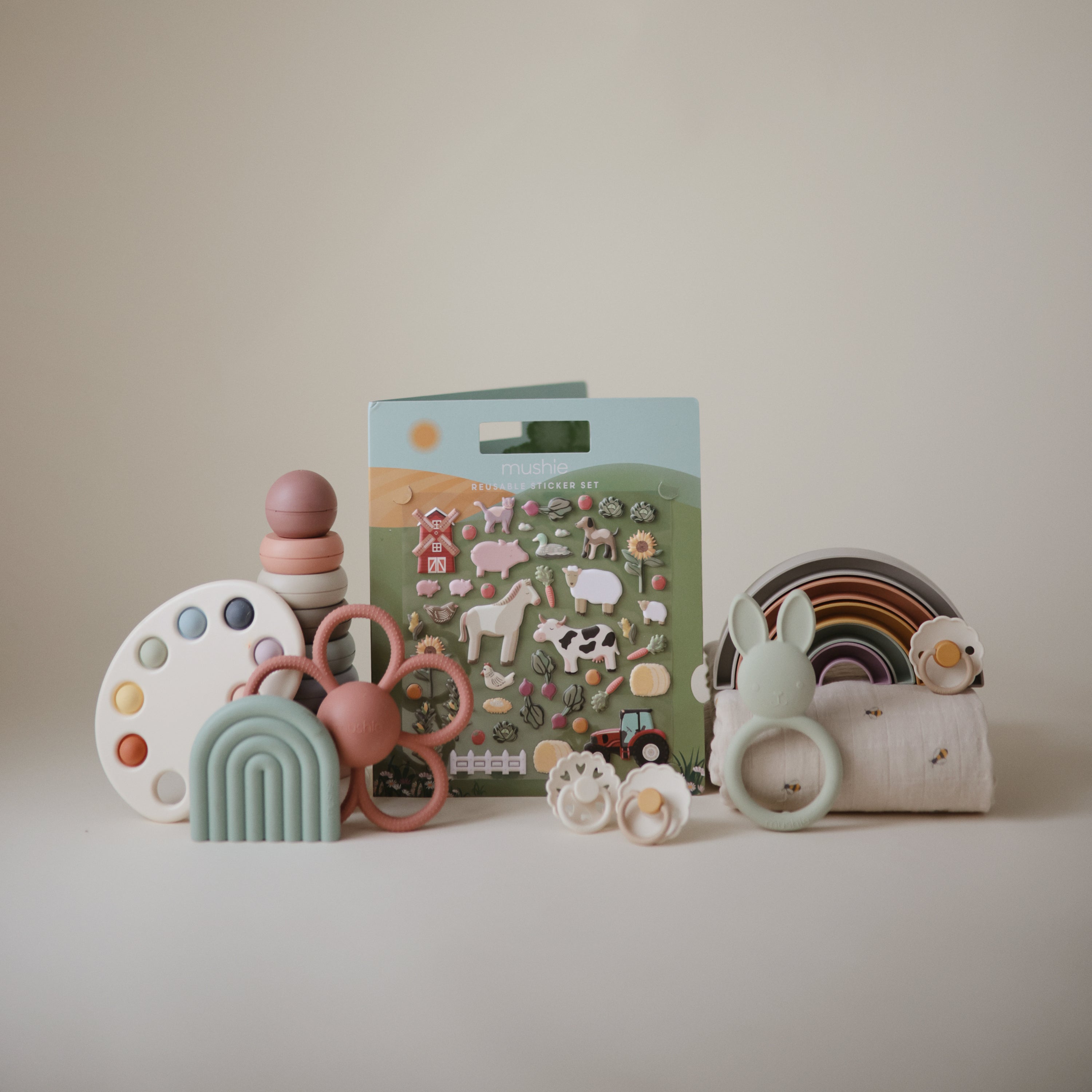 Reusable Sticker Set (Farm) Sticker Set Mushie