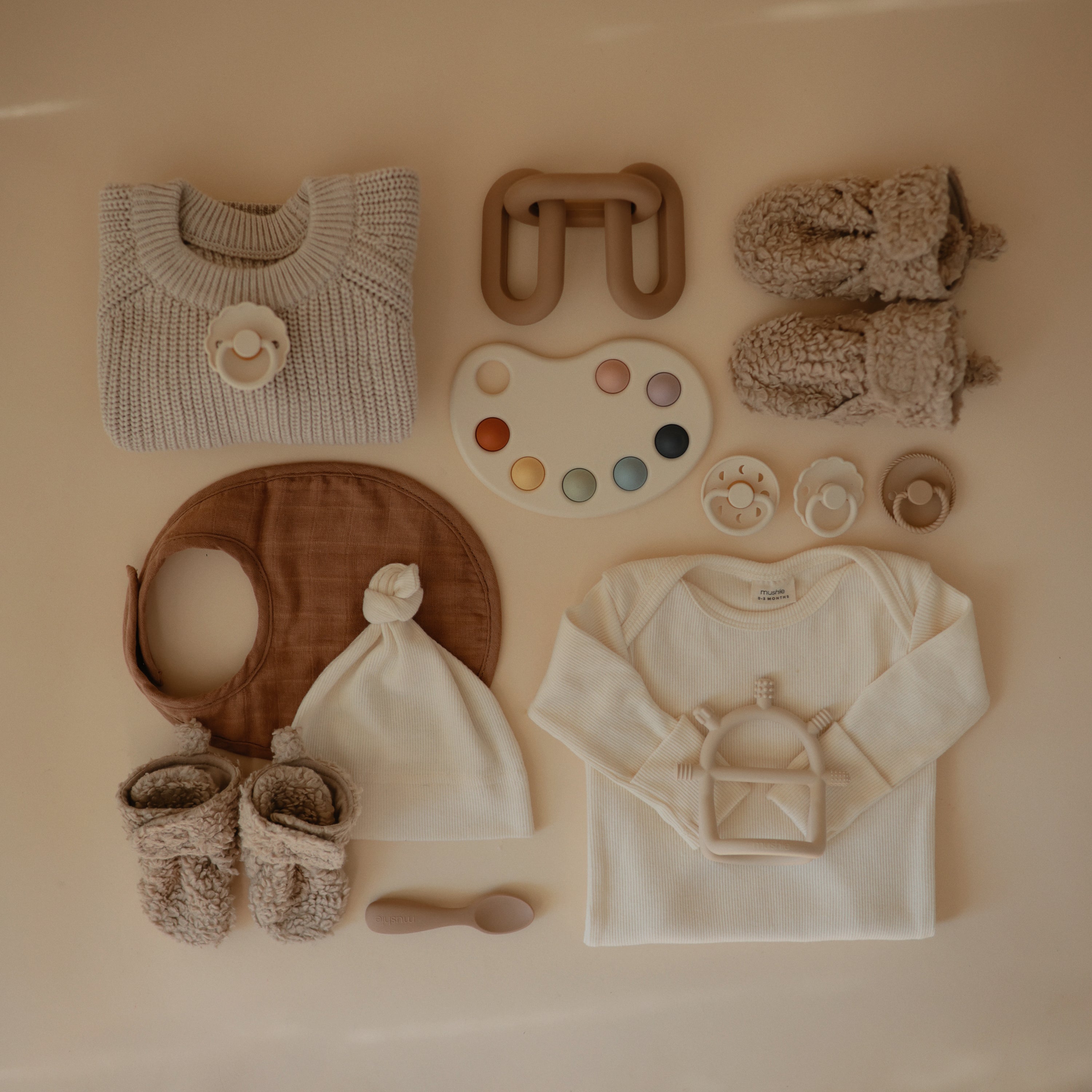 Cozy Baby Booties Baby Clothes Mushie