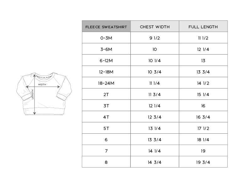 Girl's Fleece Sweatshirt