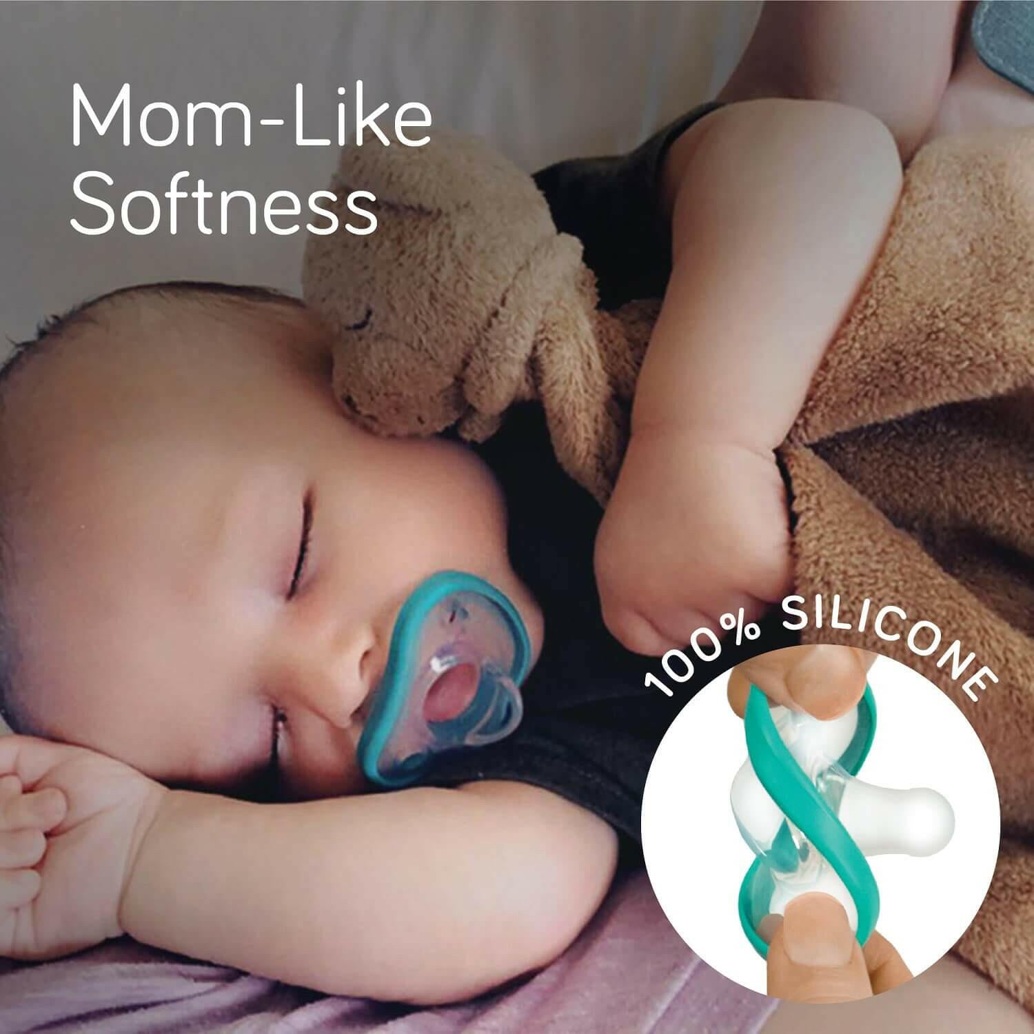 Limited-Edition Sky Blue Pacifier Pacifiers & Teethers Nanobébé US