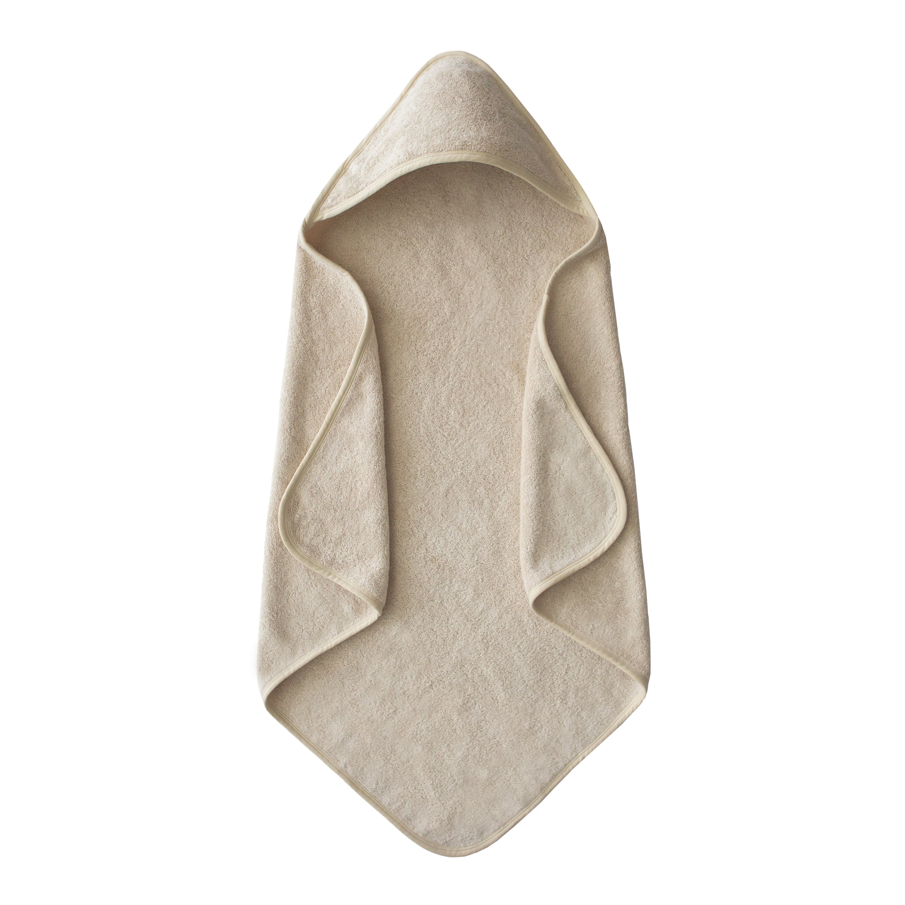 Organic Cotton Baby Hooded Towel Hooded Towel Mushie Fog
