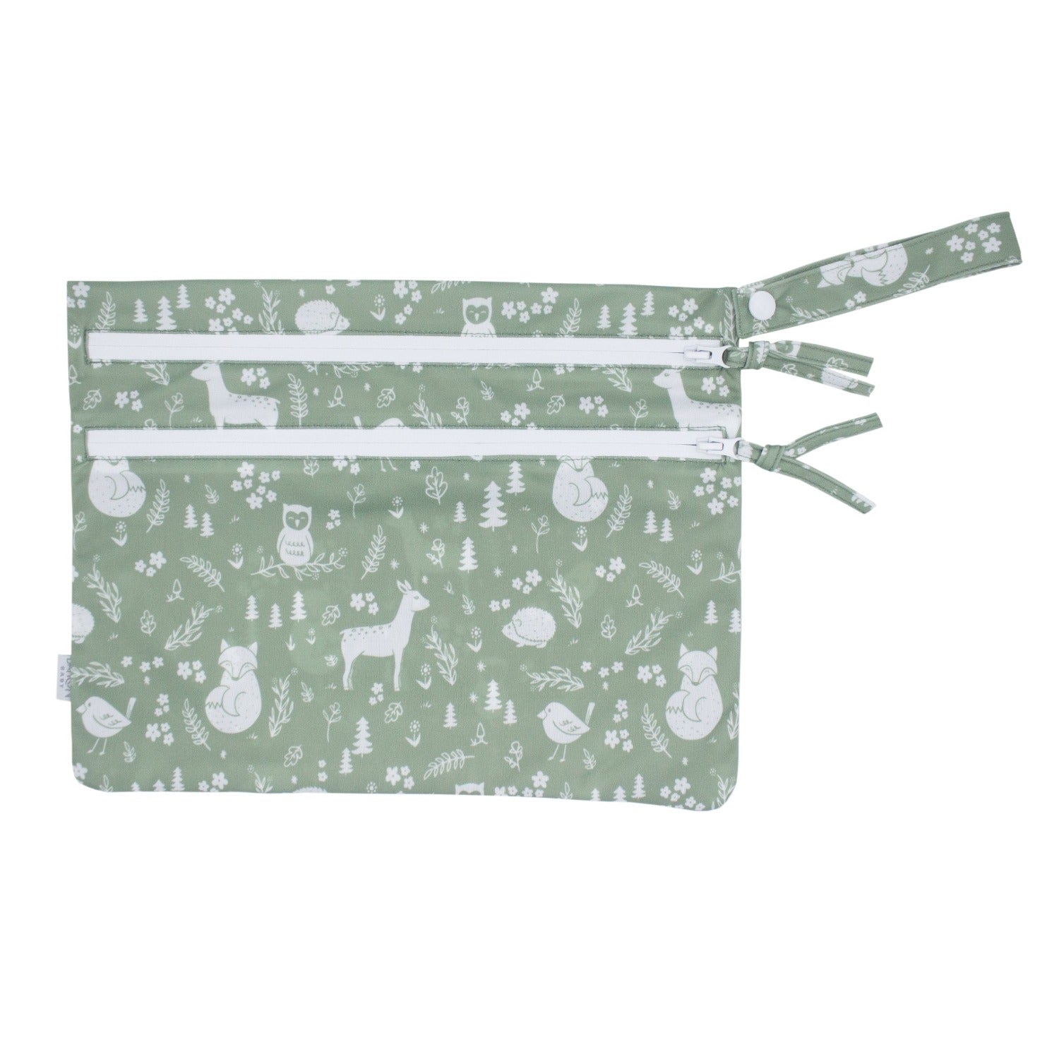 Forest Friends - Waterproof Wet Bag (For mealtime, on-the-go, and more!) BapronBaby