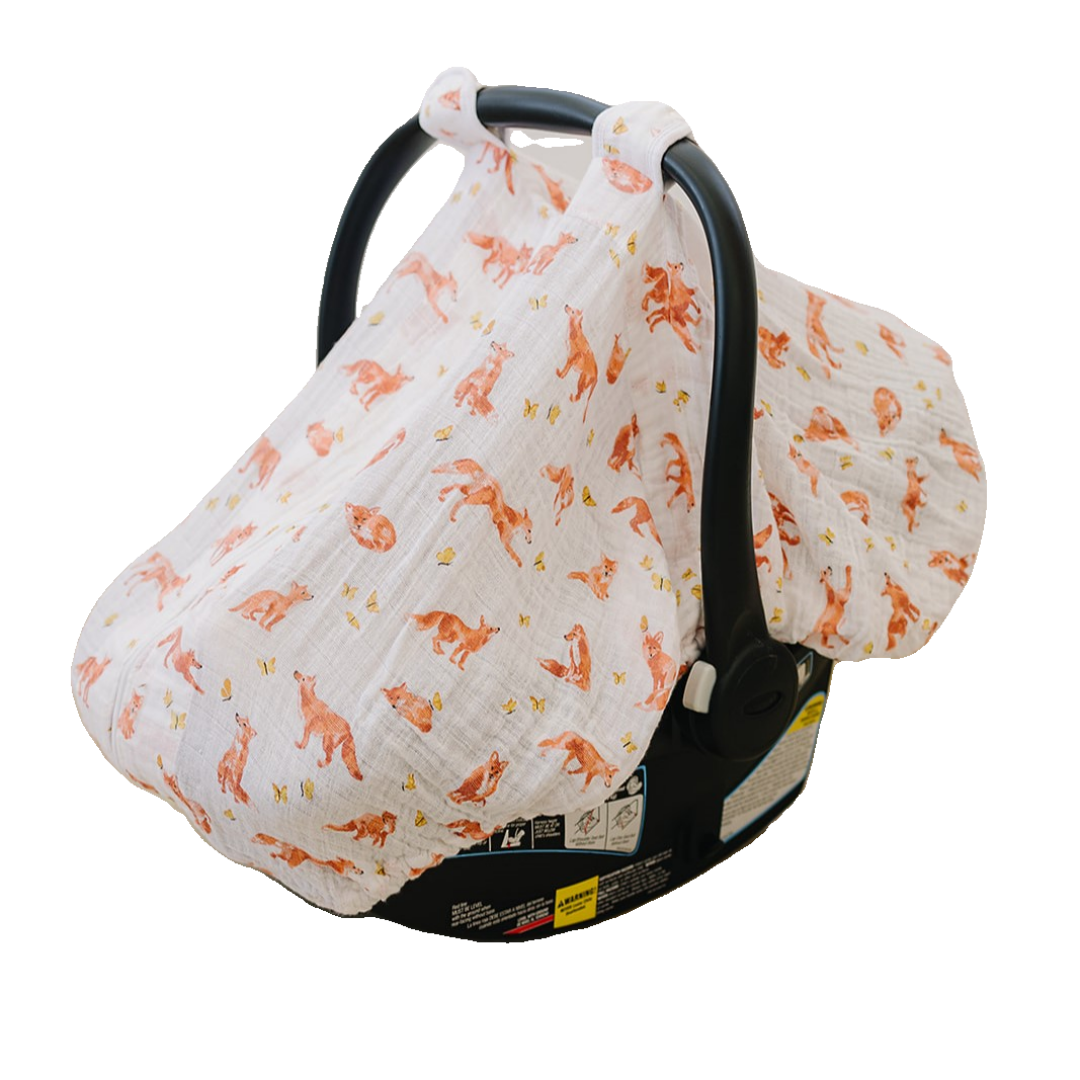 Fox Tales Car Seat Cover Car Seat Cover Bebe au Lait