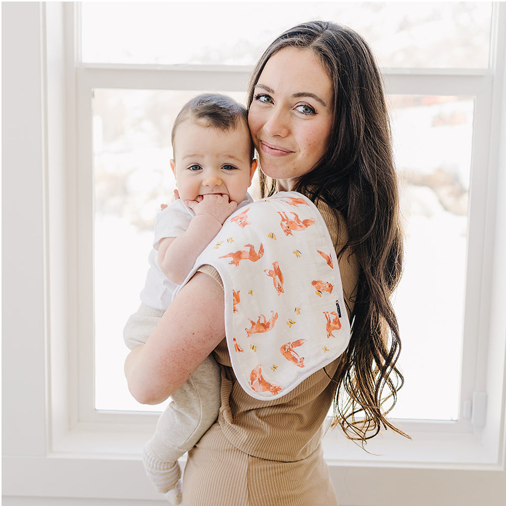 Fox Tales + Prairie Oh So Soft Muslin Burp Cloths Set Burp Cloths Bebe au Lait