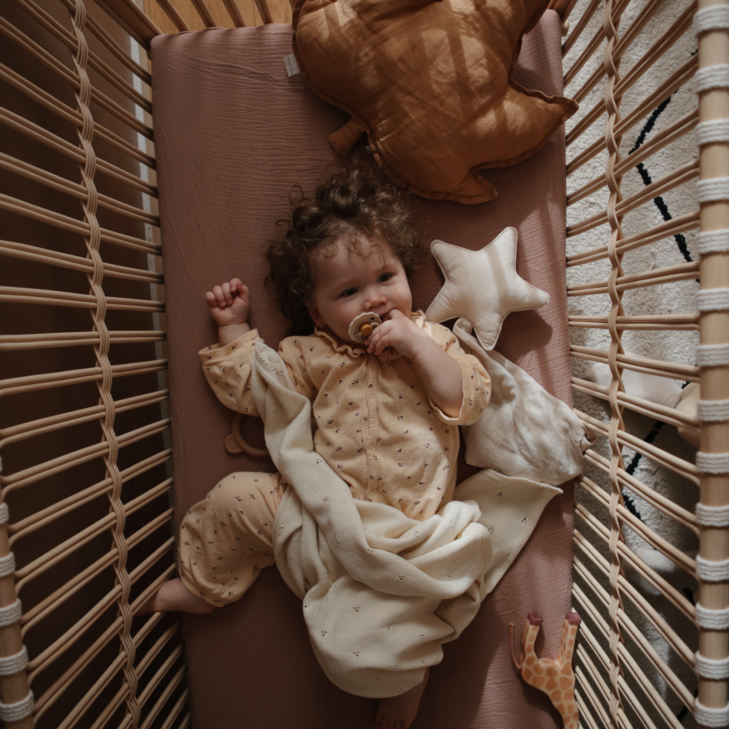 Star Lovey Blanket Blanket Mushie