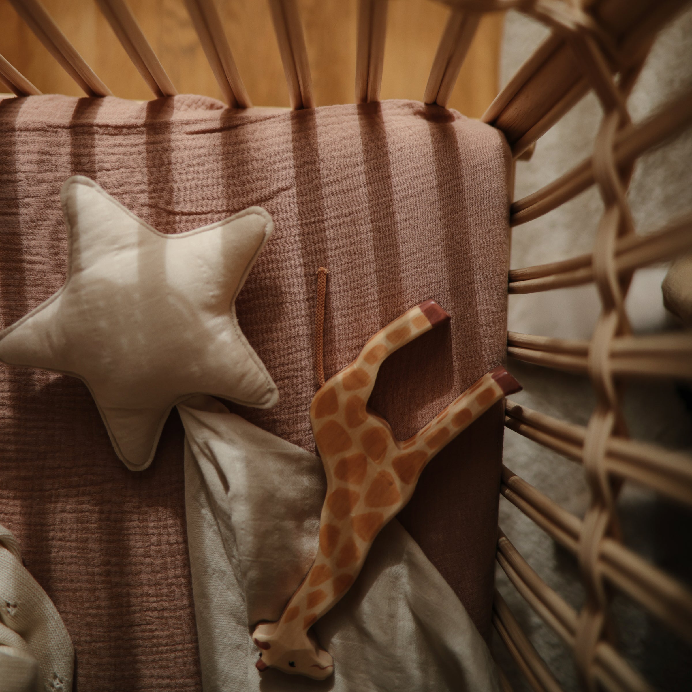 Mini Muslin Crib Sheet mini crib sheet Mushie