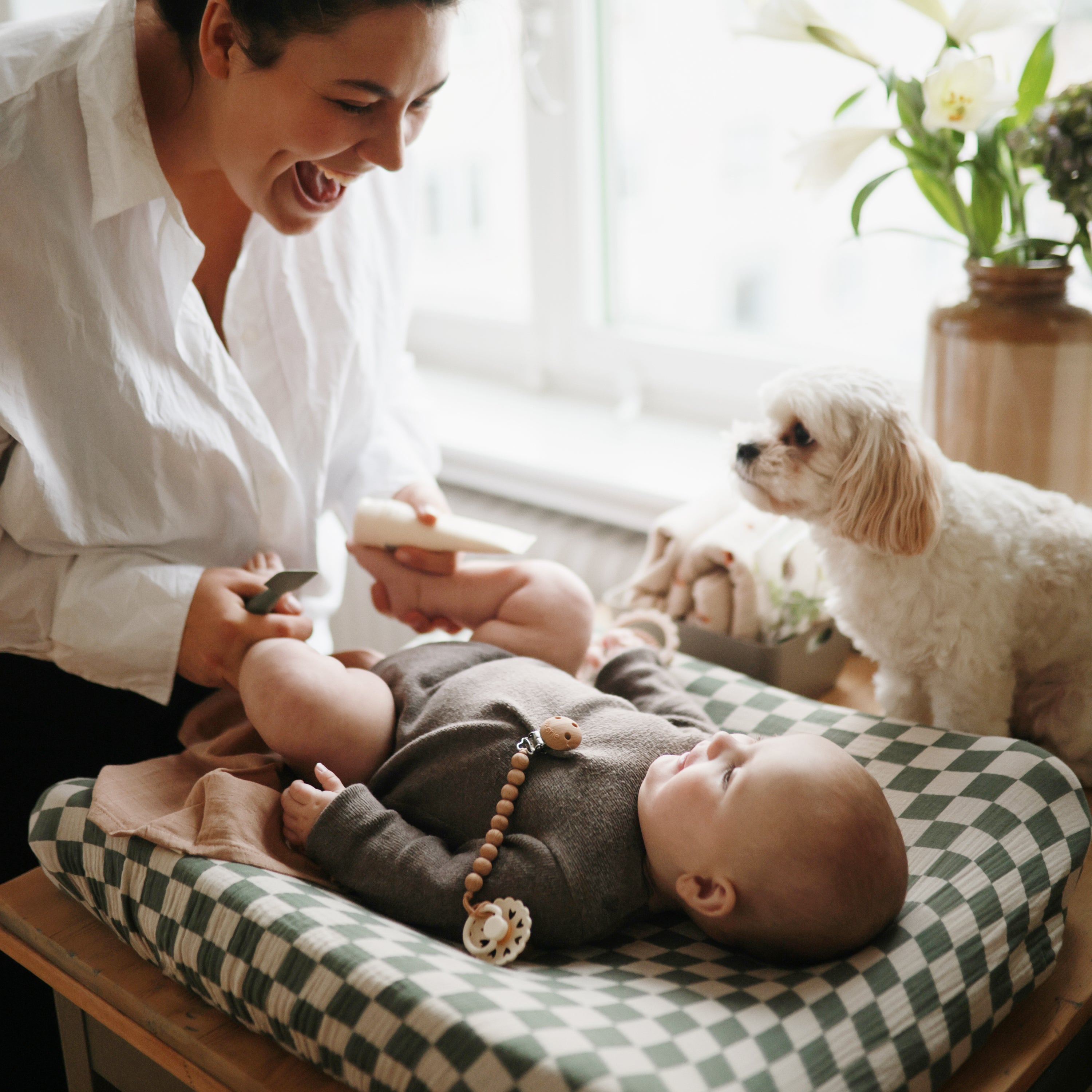 Extra Soft Muslin Changing Pad Cover Changing Pad Cover Mushie