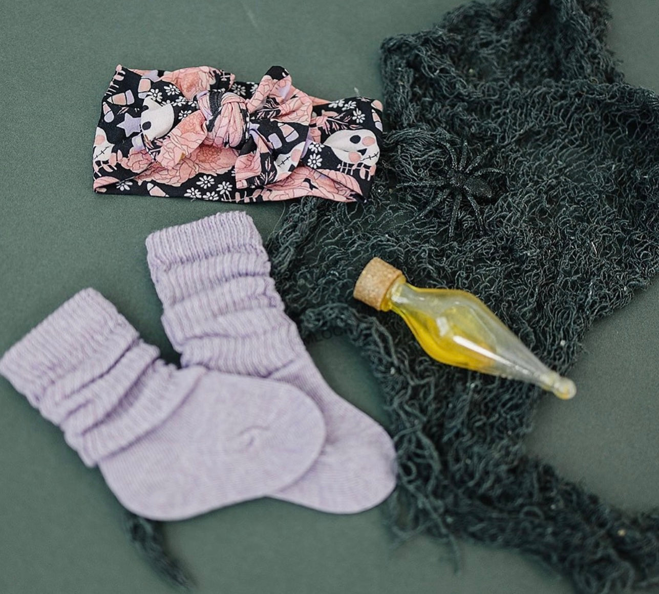 Purple Scrunchie Socks