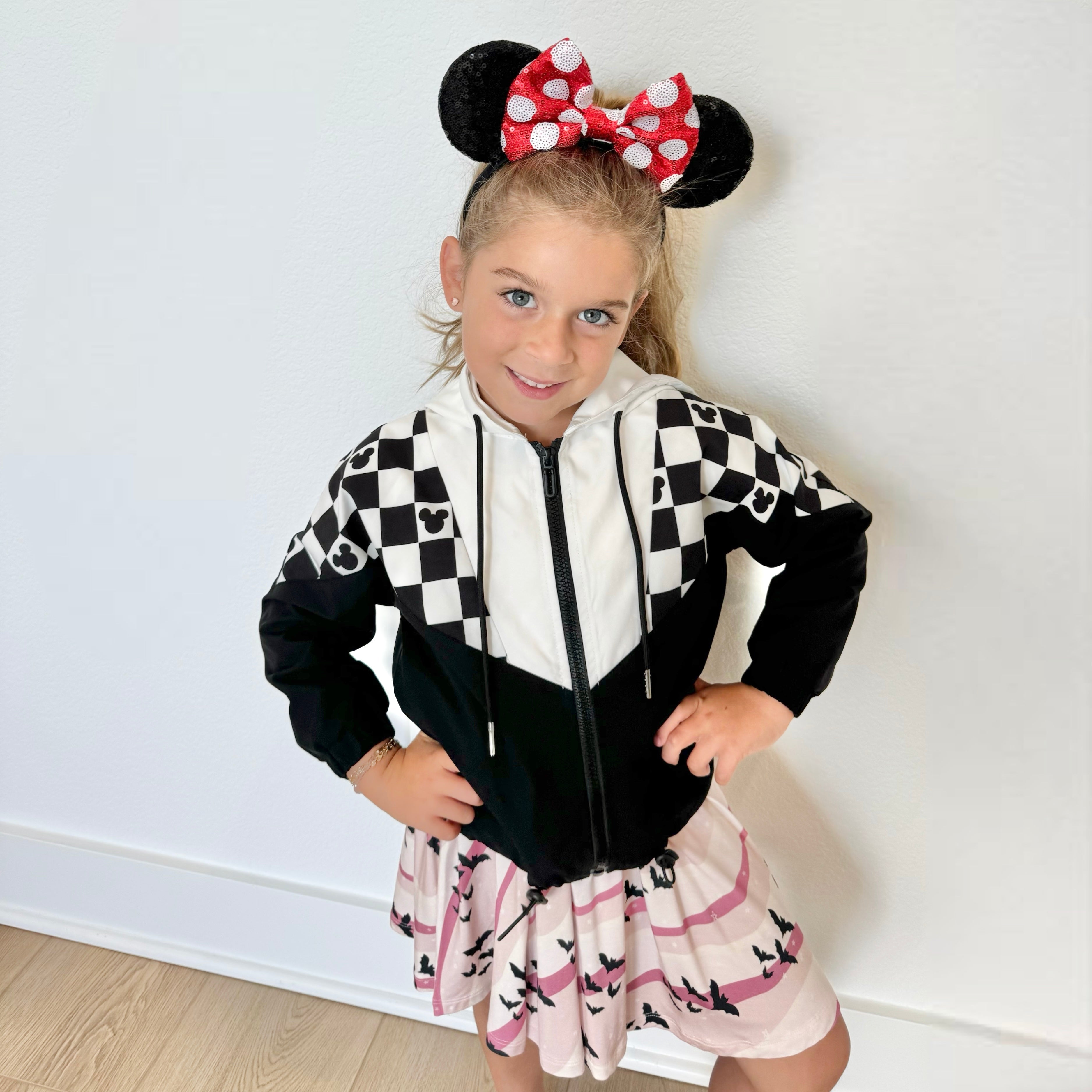 Toddler & Kids Checkered Magic Jacket