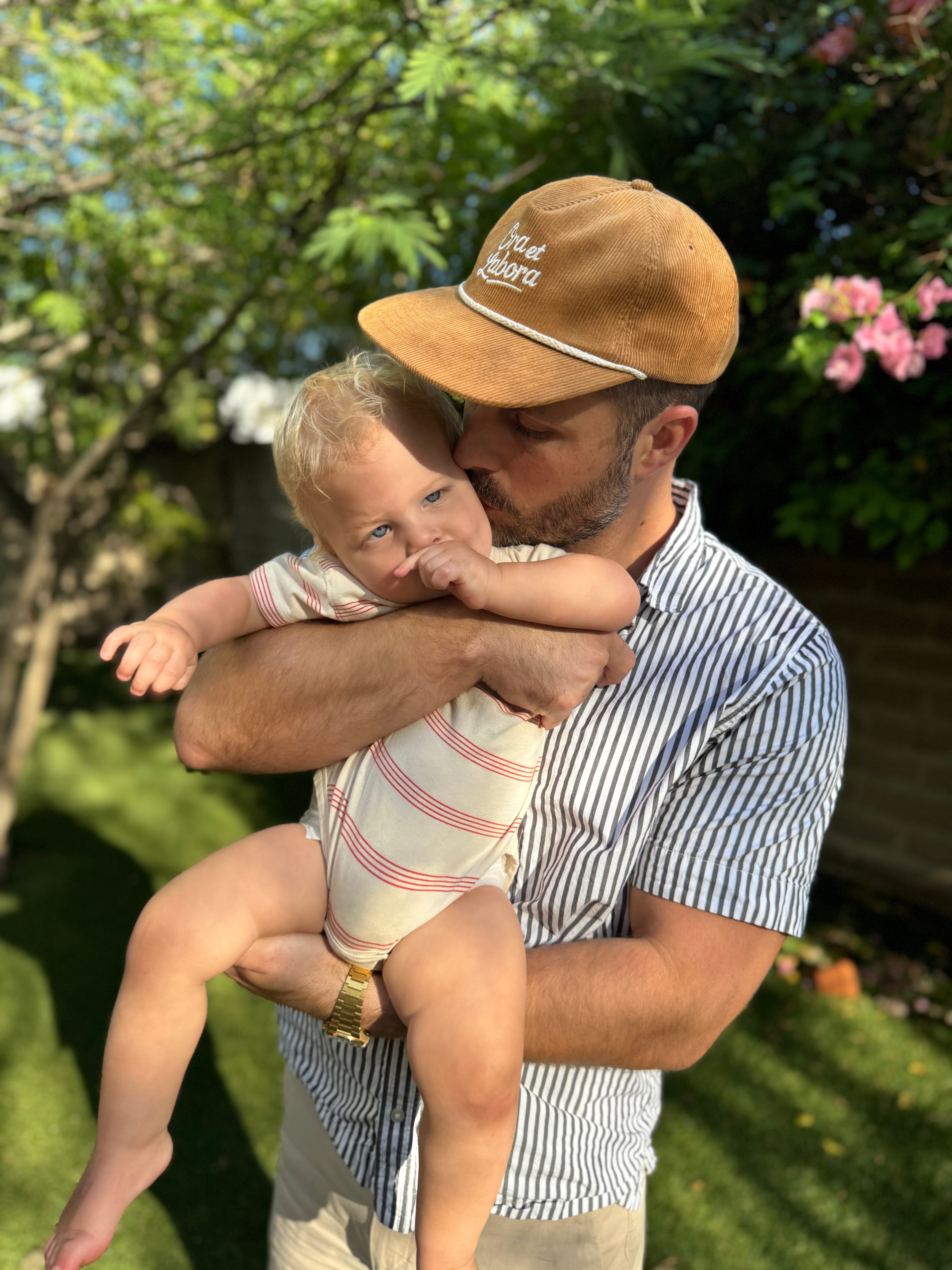 Tan Ora et Labora Corduroy Hat