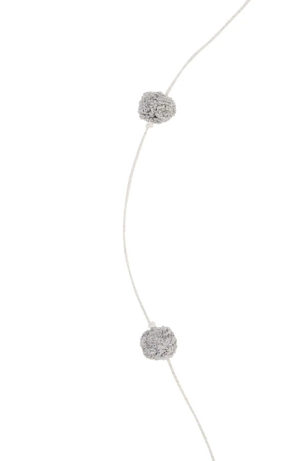 GARLAND CANDY NECKLACE LIGHT GREY Little Wonder & Co