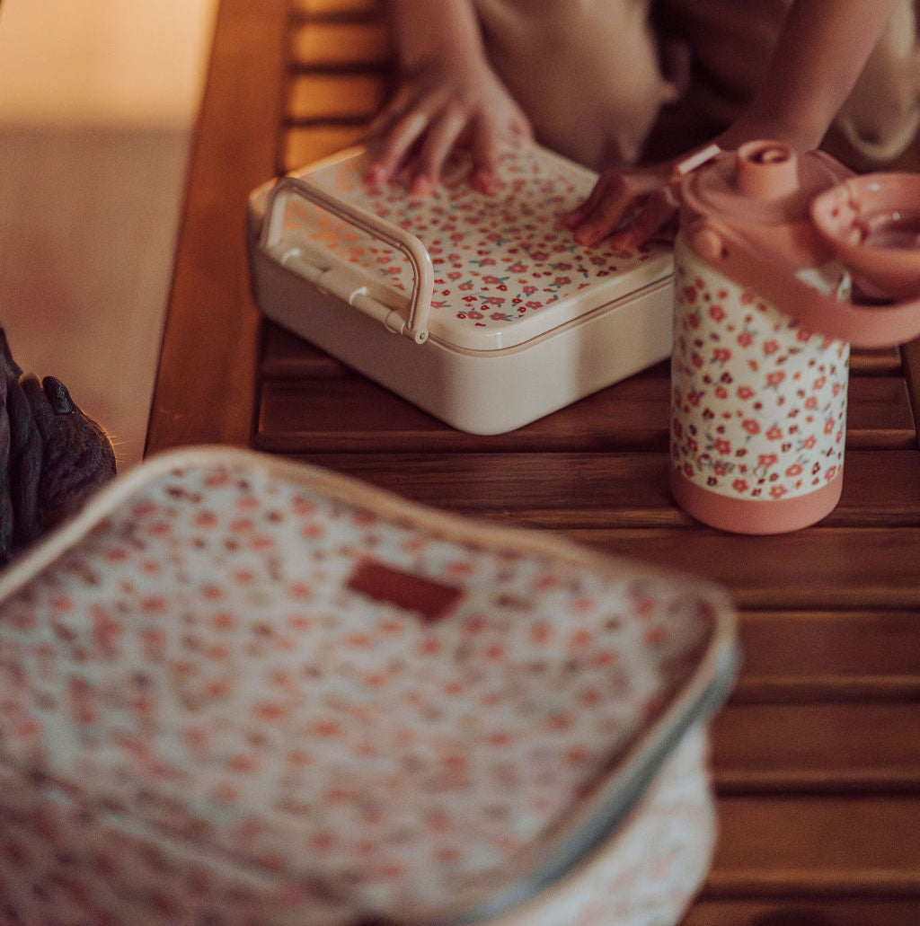 3 Compartment Leakproof Lunchbox | Sienna Gingham