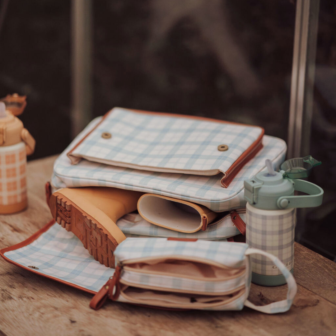 Two Compartment Pencil Case | Sunset Meadow