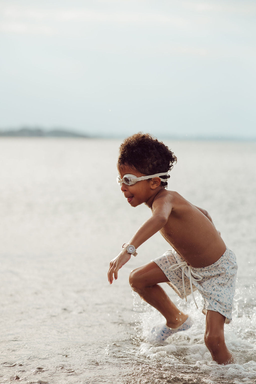 Anti UV + Fog Swim Goggles | Sunset