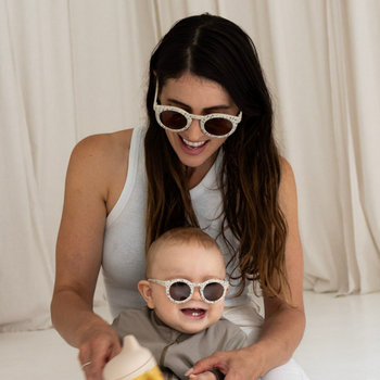 Classic | Sustainable Sunglasses | Plant-Based Bendable Polarized - Adult | 16+ Y | Sunset Gingham