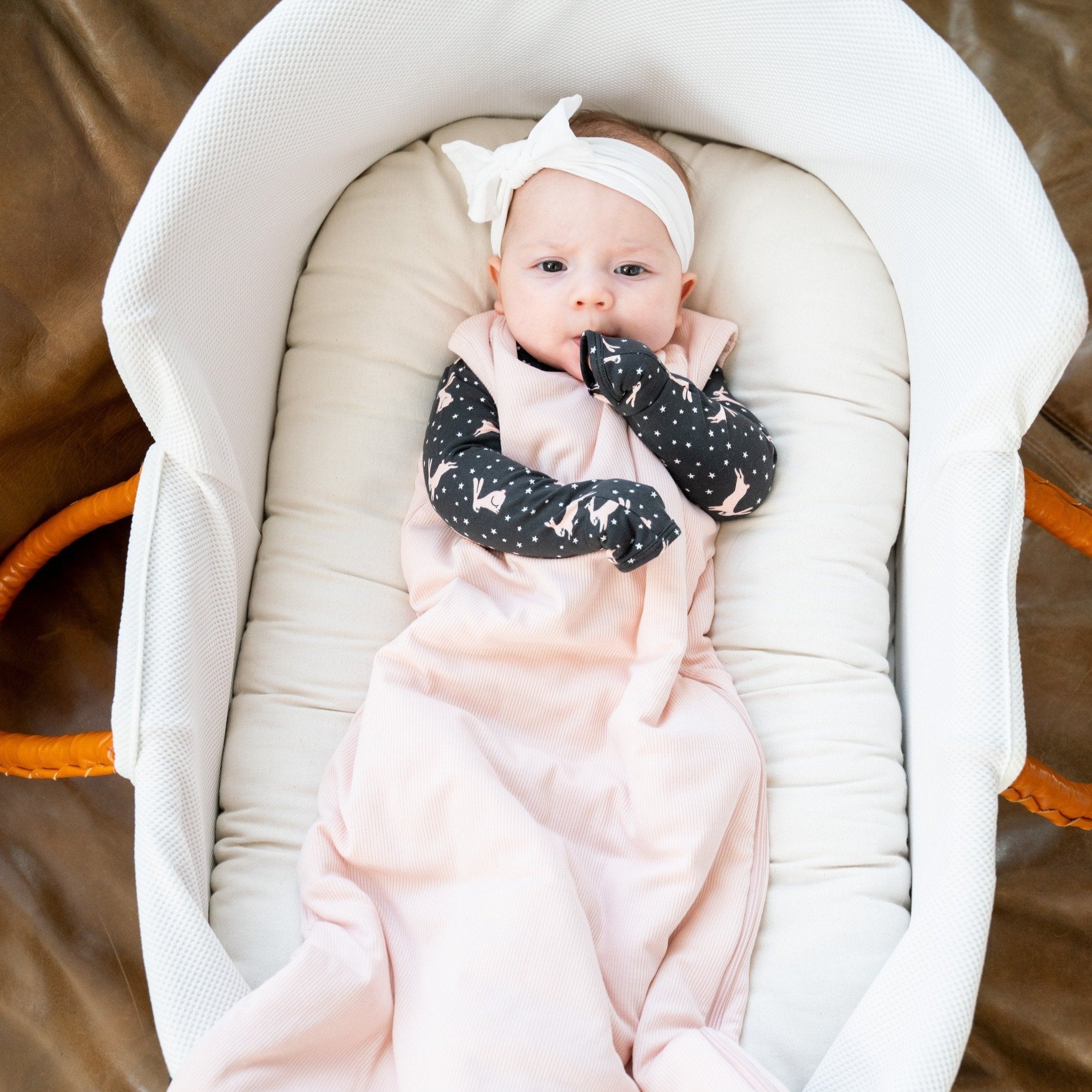 1.5 TOG Sleep Sack - Pink Blush Ribbed