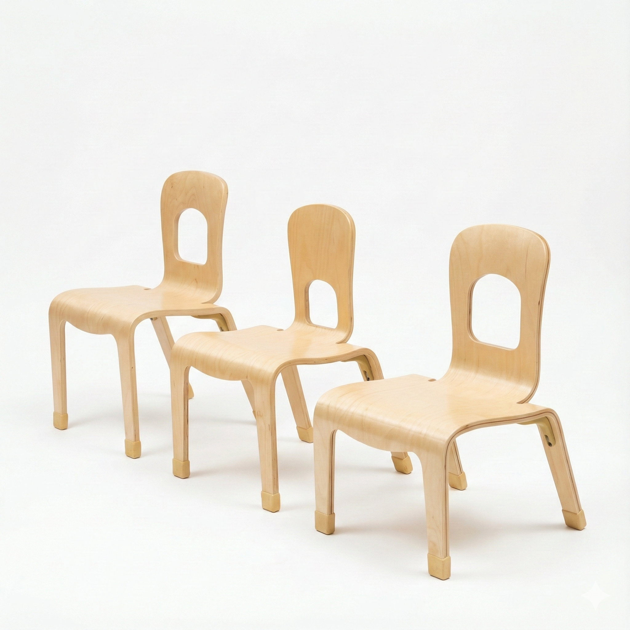 Pear Classroom Chair (2-Pack) – 10" Seat Height