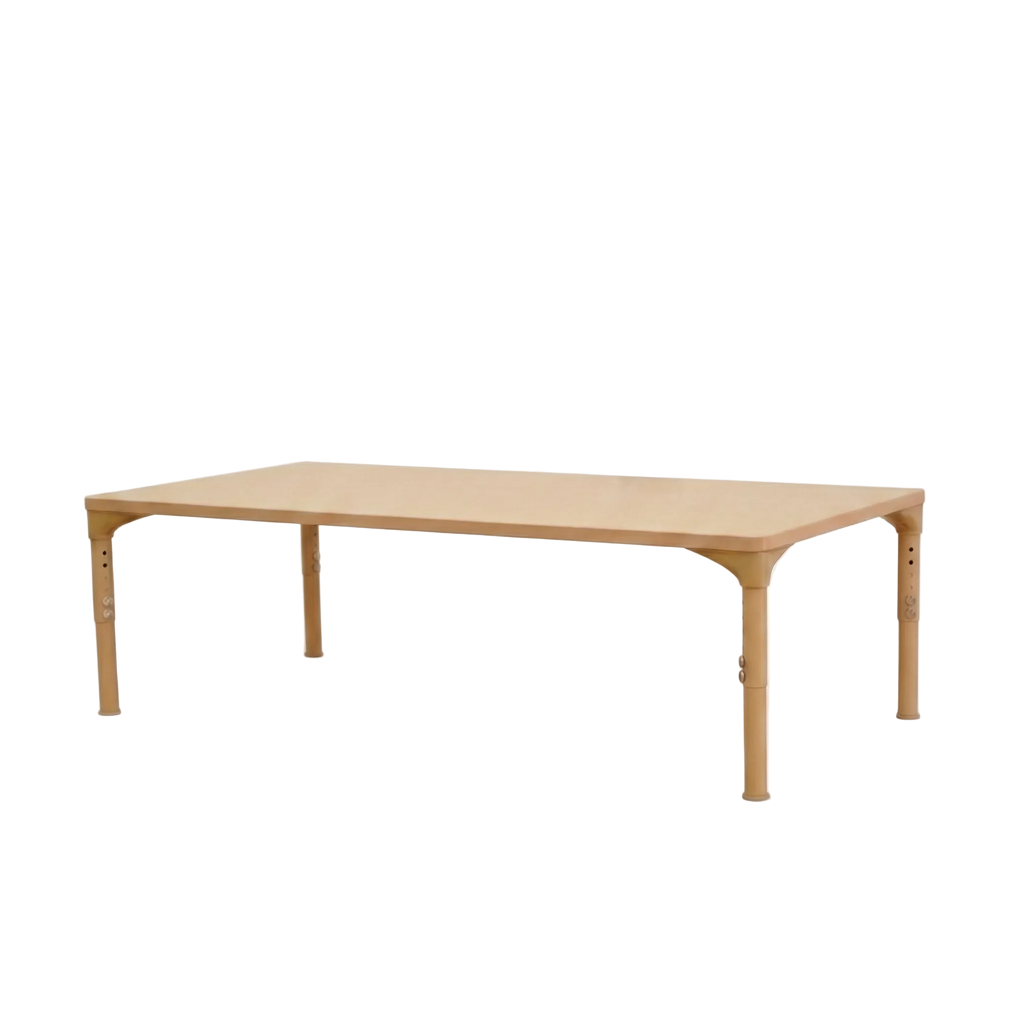 Rectangular Adjustable Kids Classroom Table – 60"×30", 13" to 17" Height