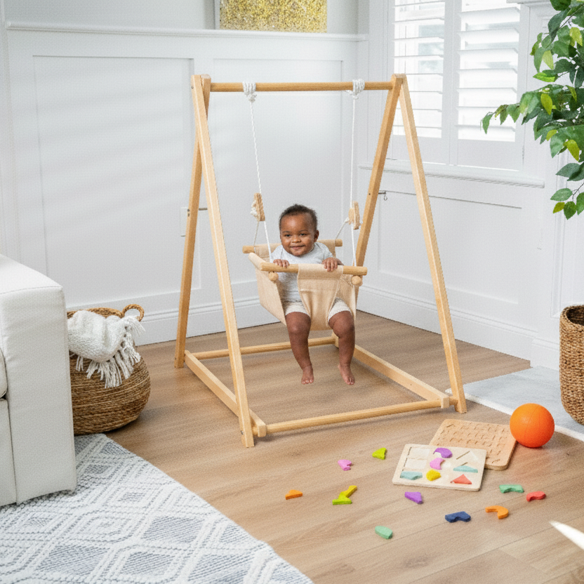 Spruce | Foldable Baby Swing