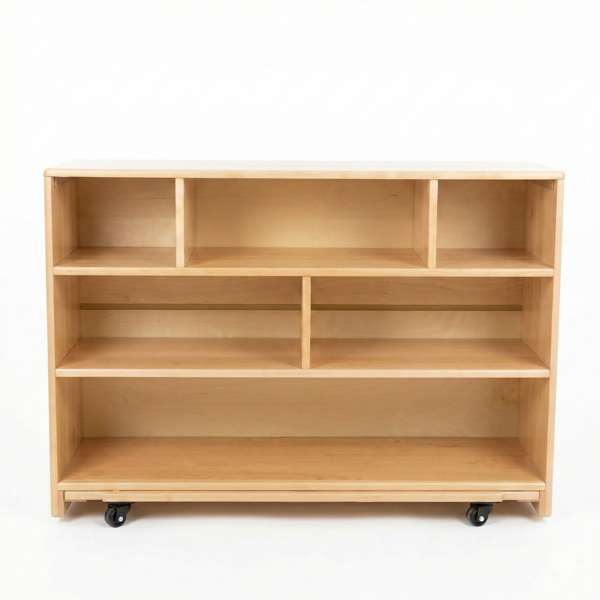 Montessori Classroom Shelf - 4' x 32" - Closed Back