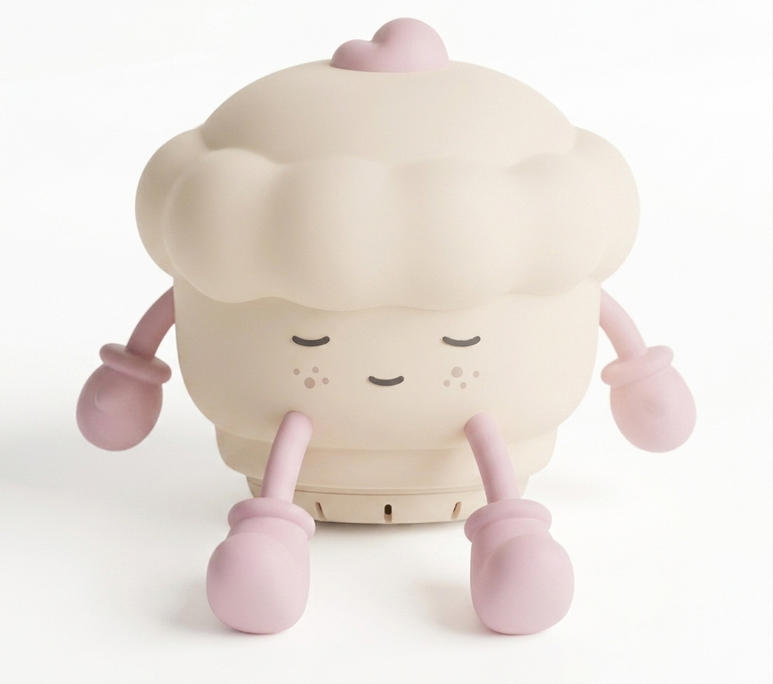 Night Light Sound Machine - Cupcake