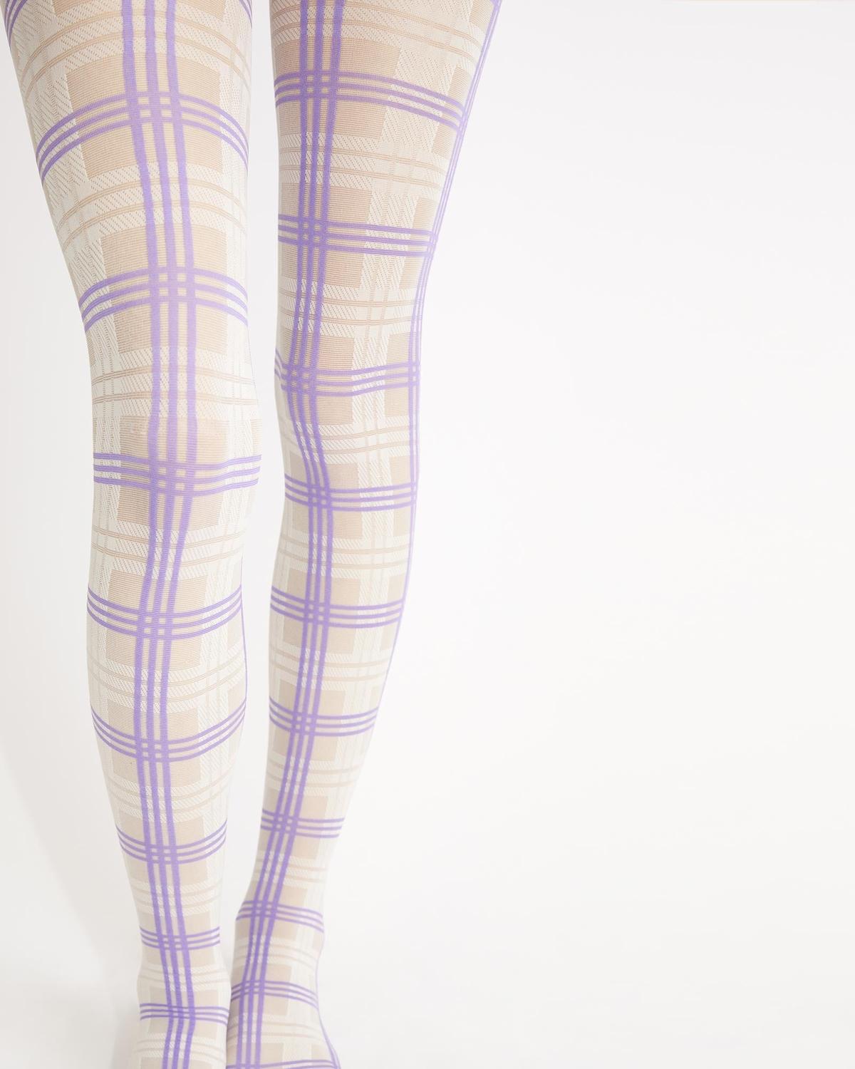 Rodebjer Colab Check Tights - Peral