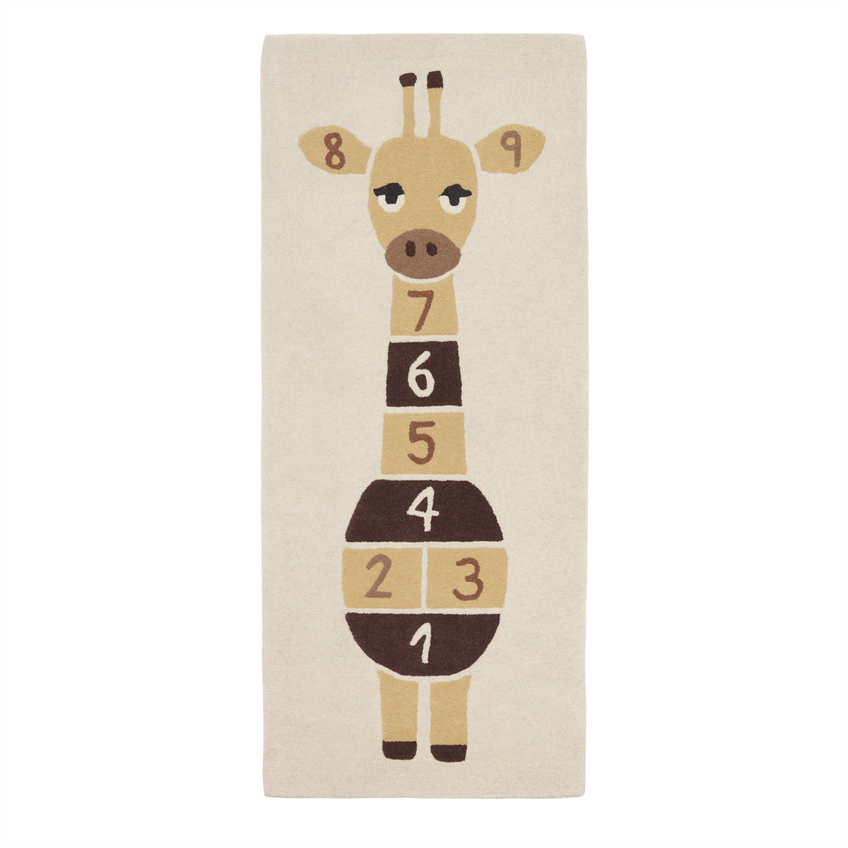 Giraffe Hopscotch Rug
