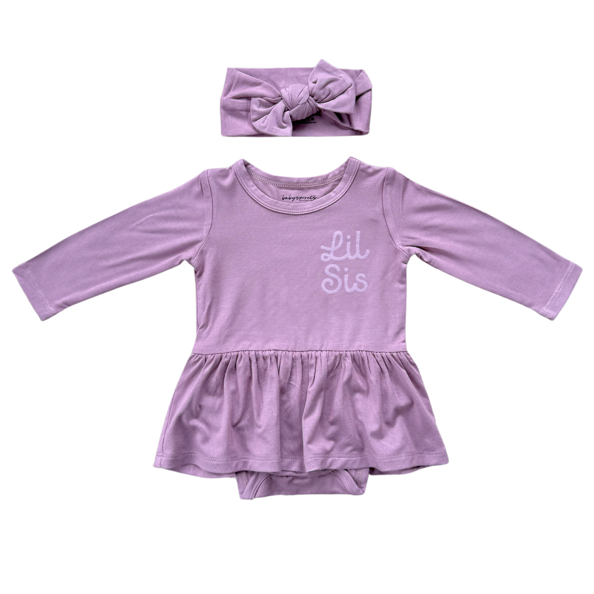 Girl's Bodysuit Dress Set