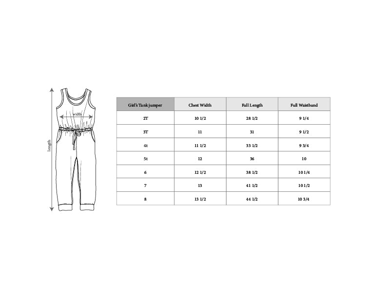 Girl's Tank Jumper