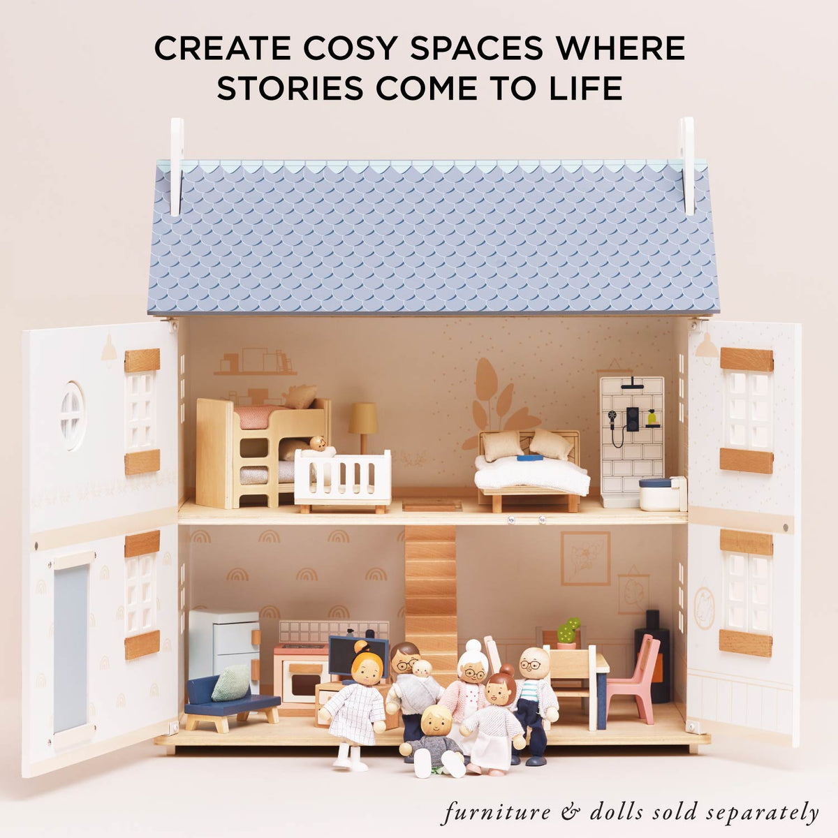 Bay Tree Wooden Dolls House