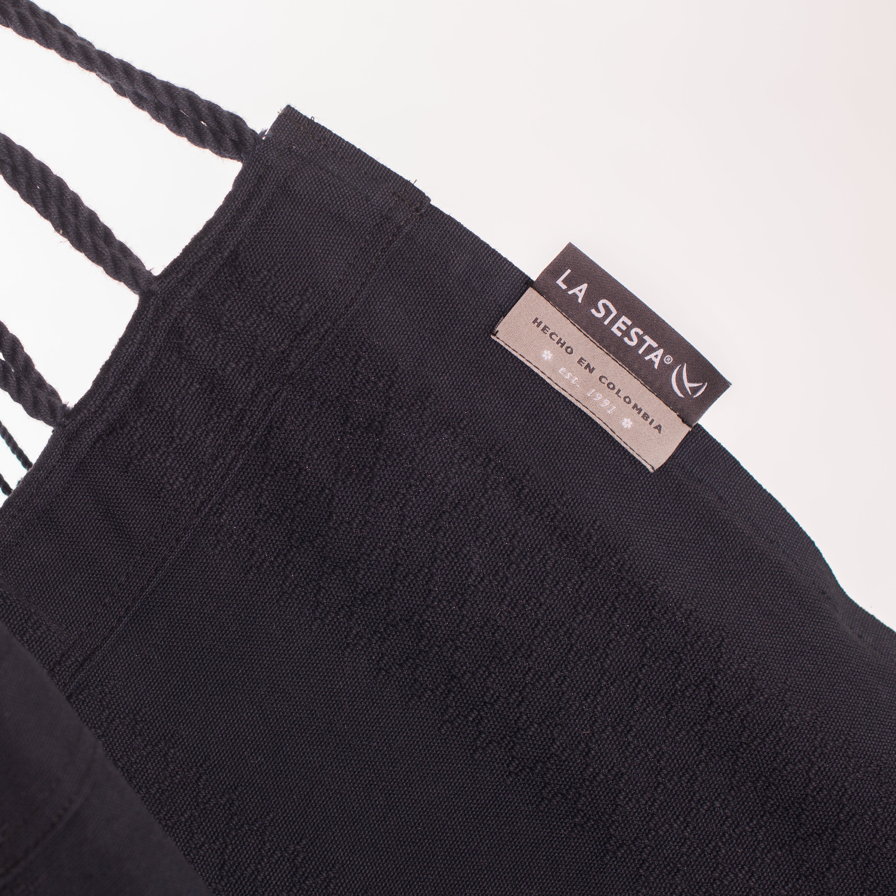 Habana Onyx - Organic Cotton Kingsize Hammock Chair