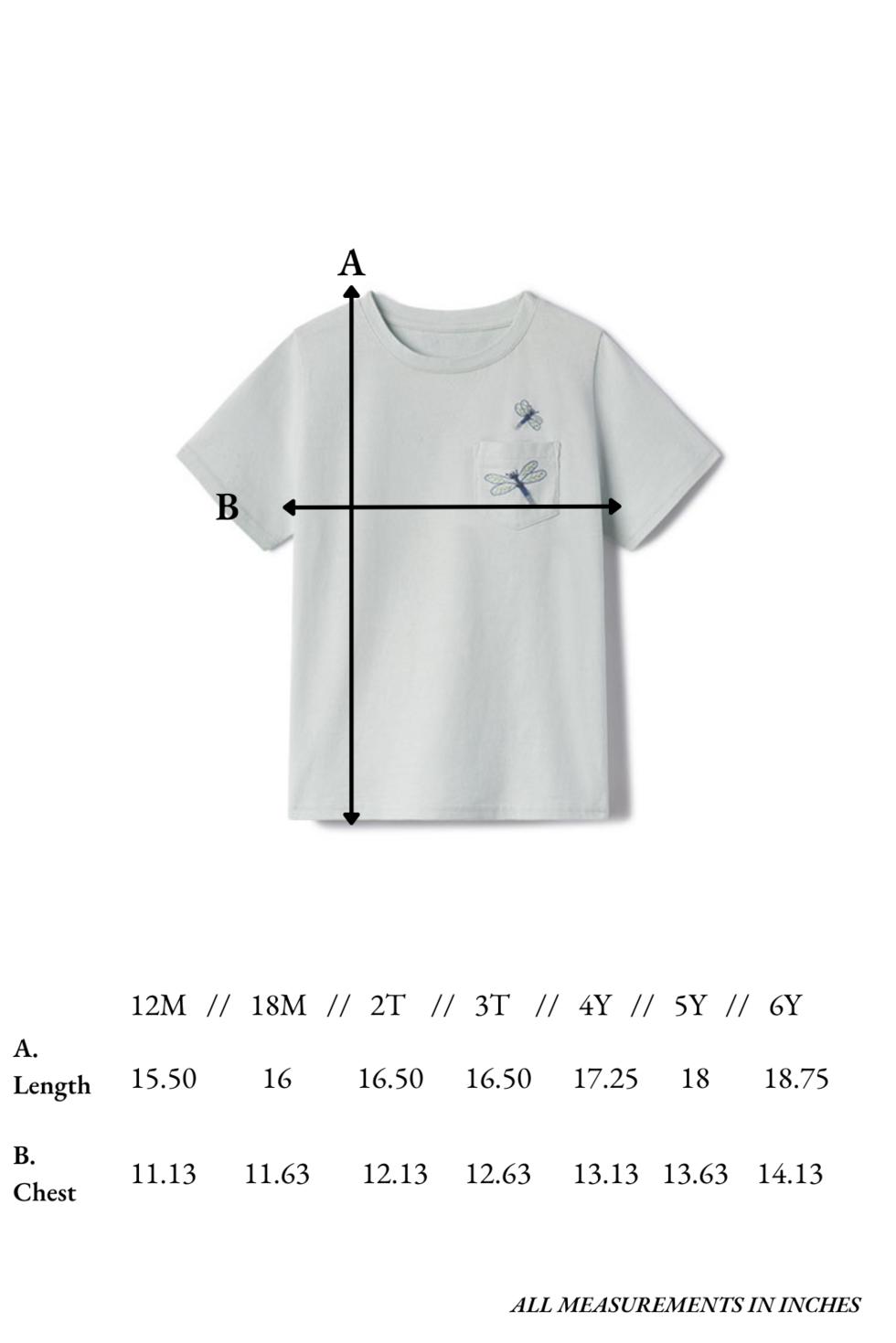 Billy T-Shirt in Dragonfly