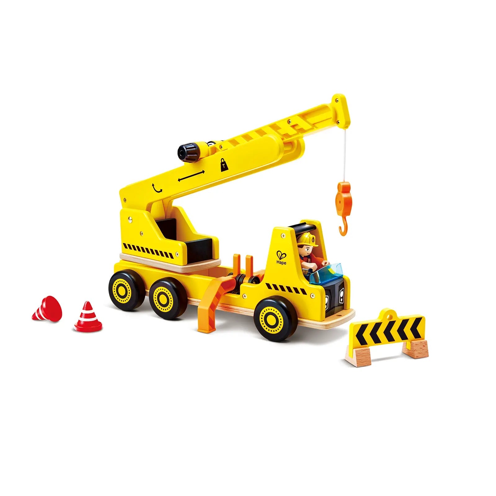 Hape Mobile Crane & Construction Set