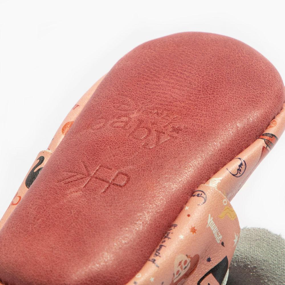 Hocus Pocus Knotted Bow Baby Shoe