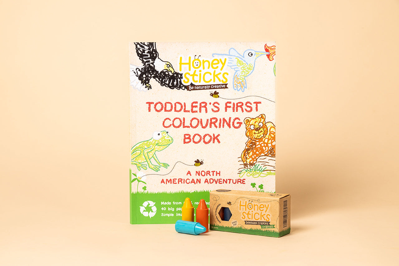 The Creative Kid Coloring Set - North American Adventure by Honeysticks USA Honeysticks USA