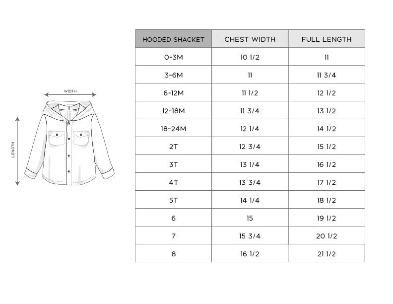 Girl's Hooded Shacket