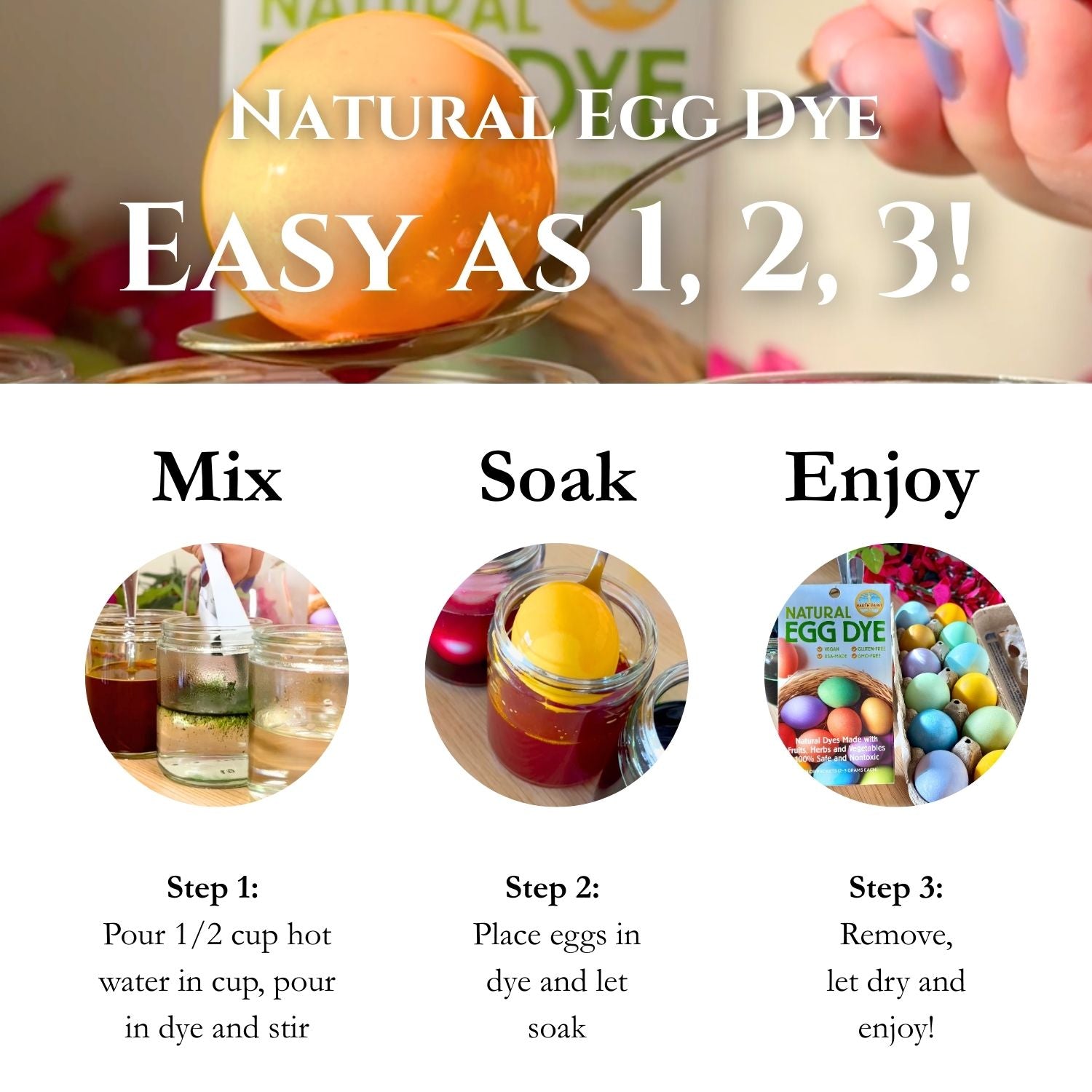 Natural Egg Dye Kit