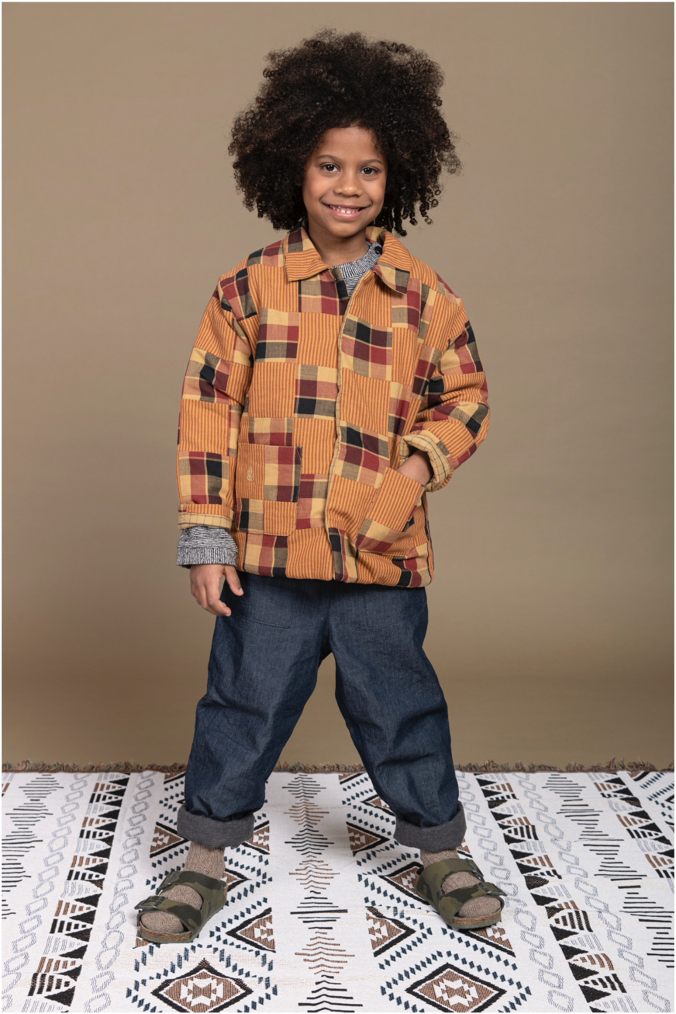 Child Worker Patchwork Earth