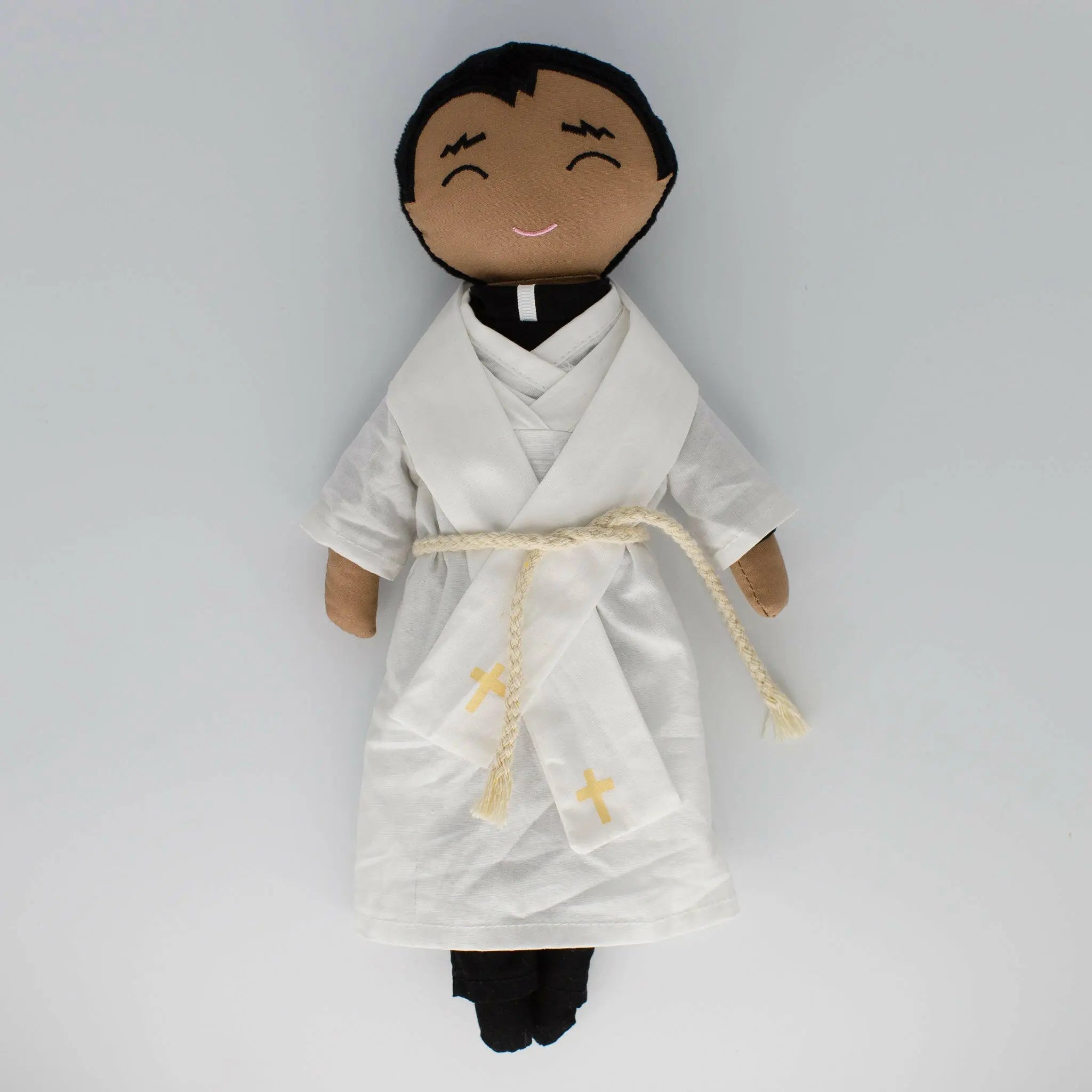 Father Mark Catholic Priest Rag Doll 14 Piece Set