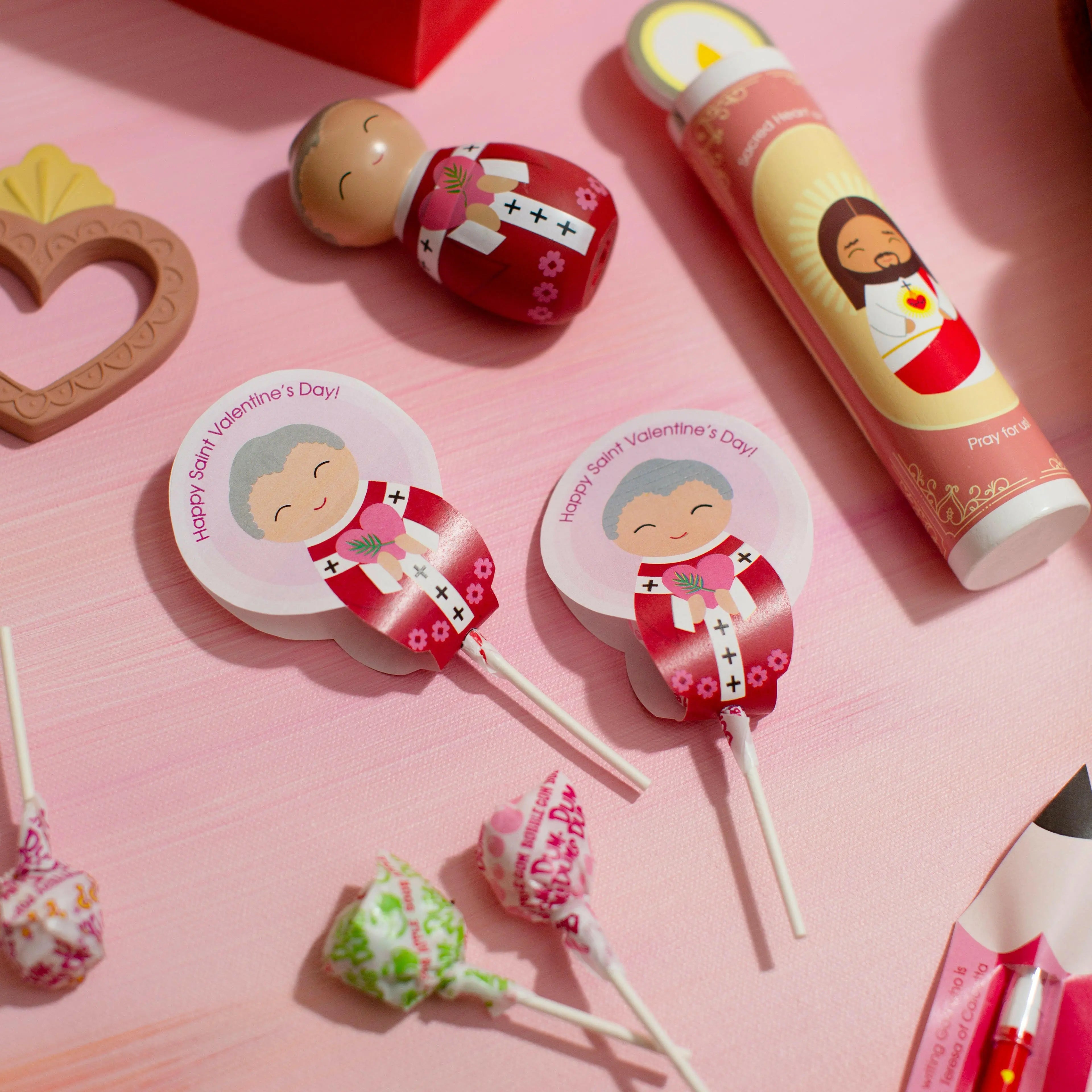 St. Valentine Lollipop Covers! - Digital Download