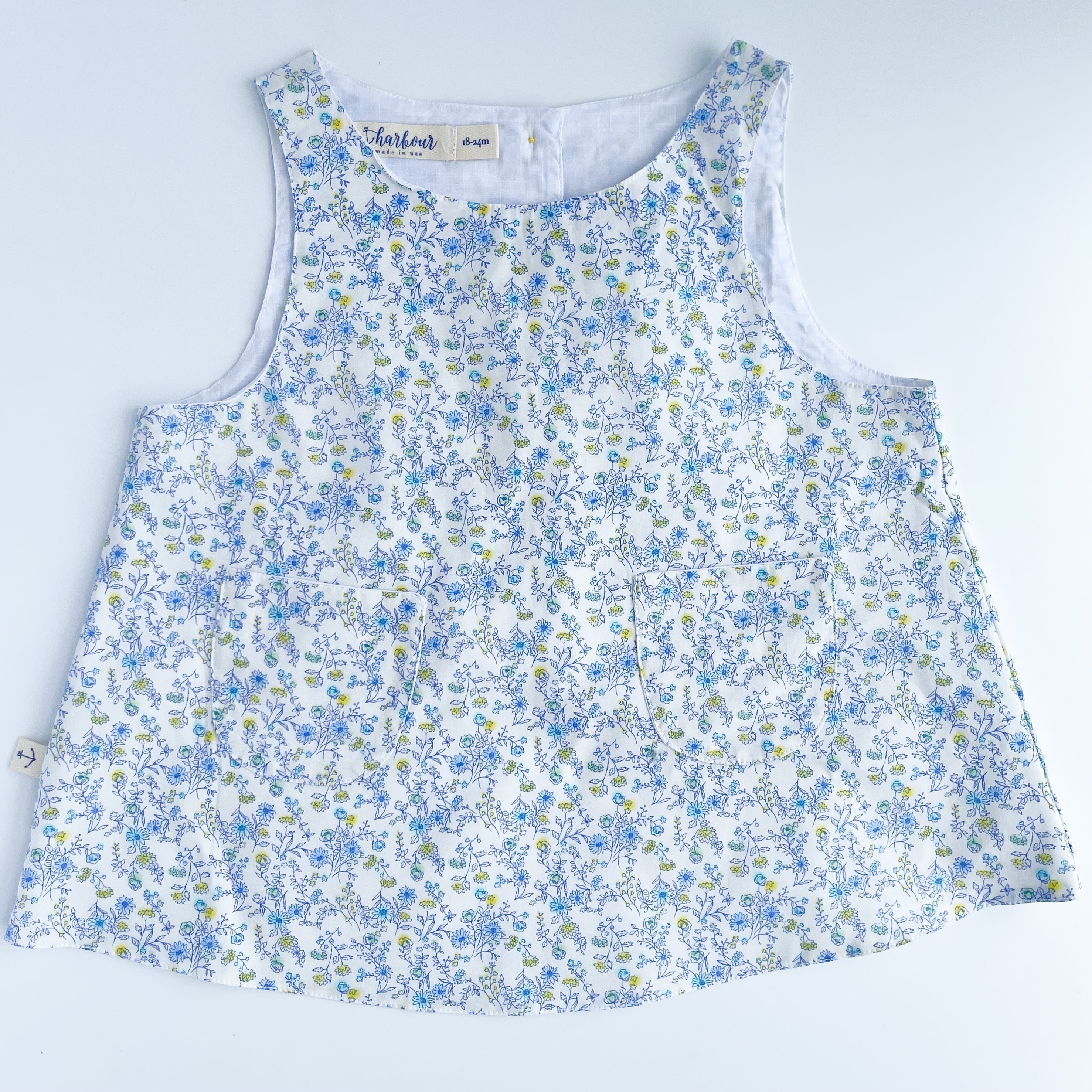 Swoop Back Top - Floral