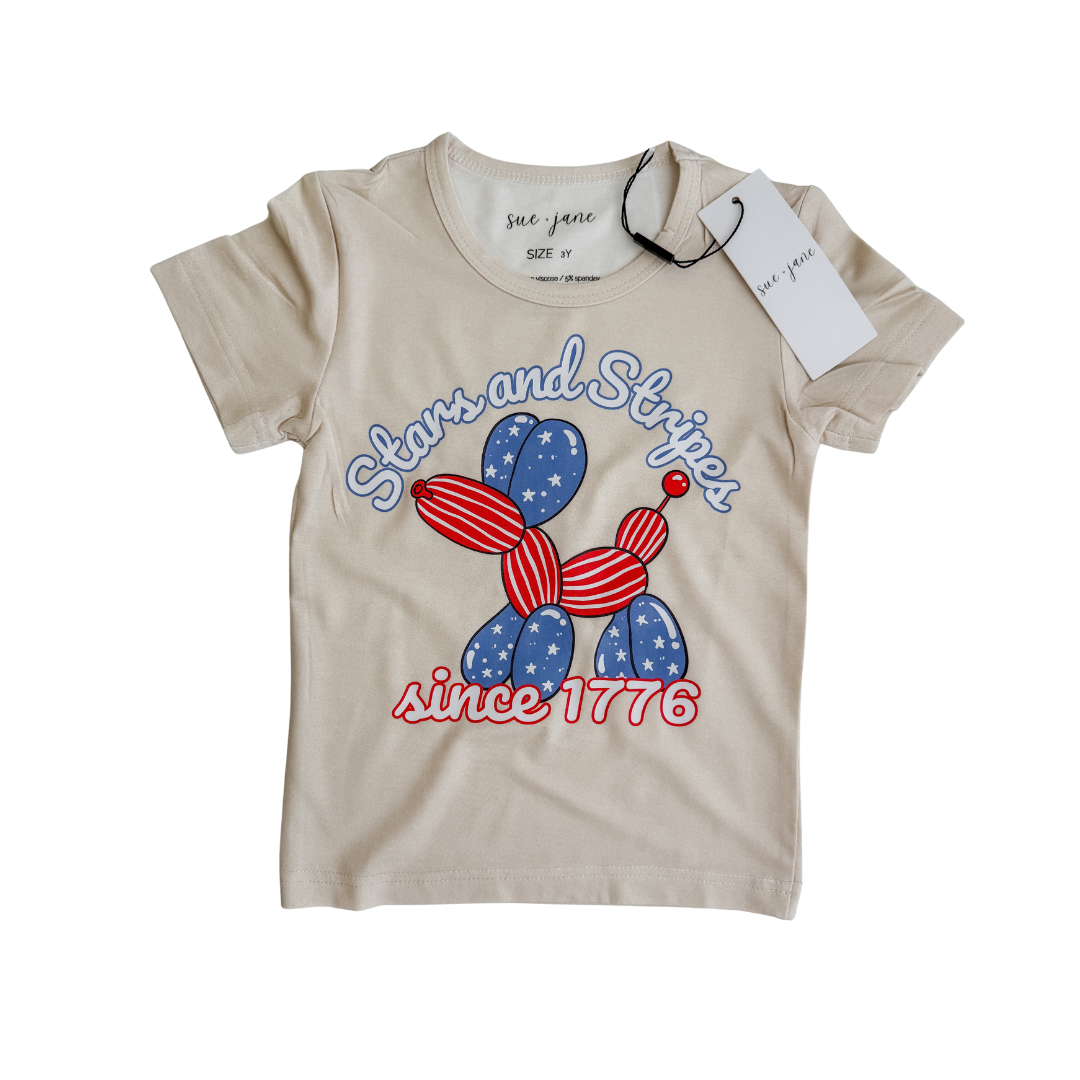 USA Party Animal Bamboo Tee