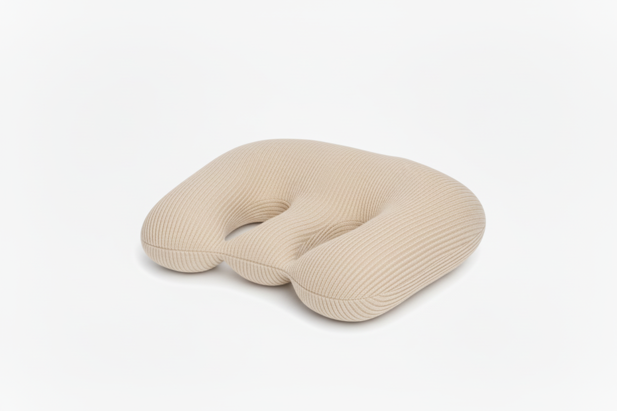 Beige Twins Nursing Pillow Cover