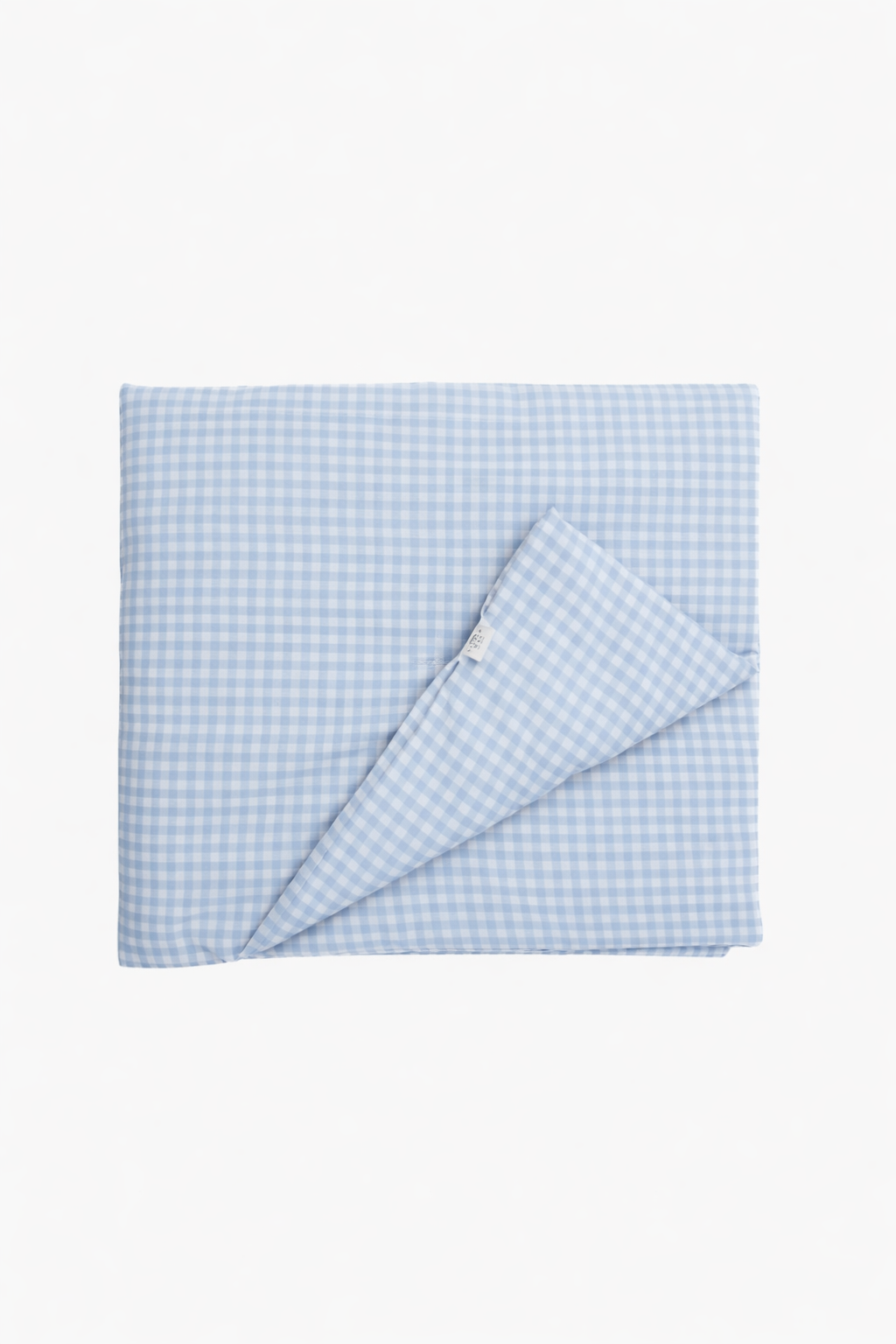 Midnight Gingham Crib Quilted Blanket