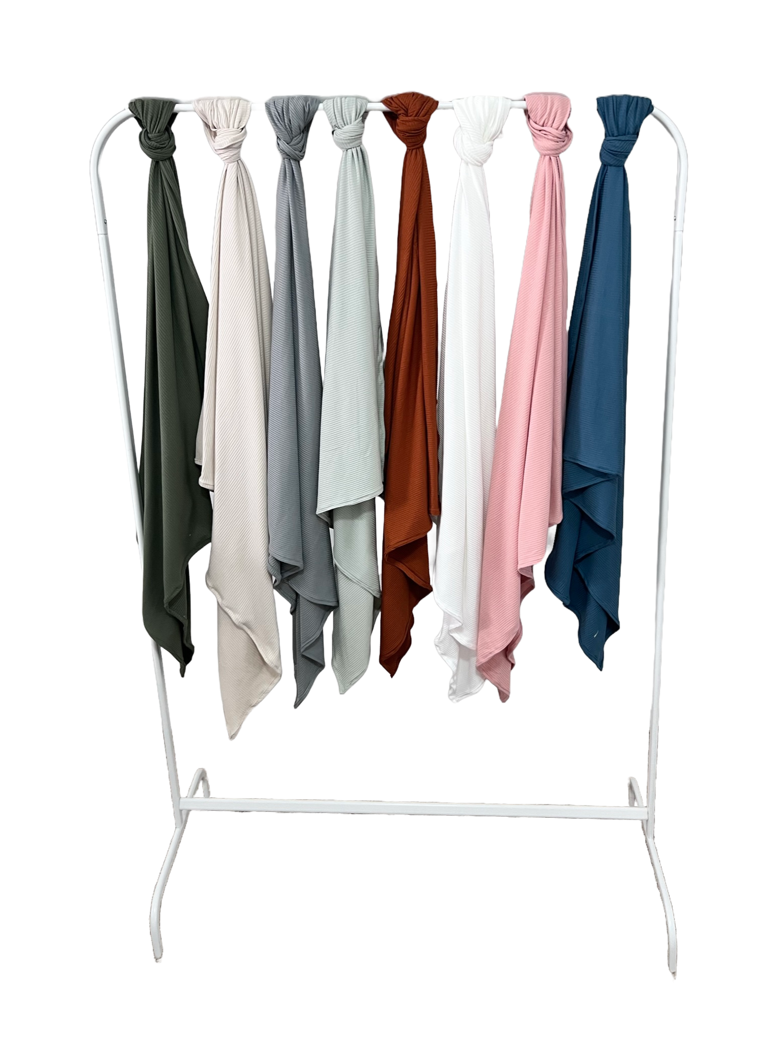 Oat Ribbed Stretch Swaddle